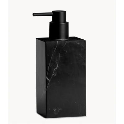  Αντλία Για Σαπούνι -Ντισπένσερ Marble Black Andrea House 150ml