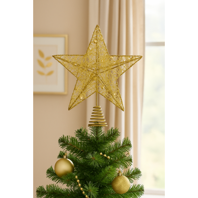 ΧΡΥΣΟ ΑΣΤΕΡΙ ΚΟΡΥΦΗ ΔΕΝΤΡΟΥ 20Χ21ΕΚ ΧΡΥΣΟ ΑΣΤΕΡΙ ΚΟΡΥΦΗ ΔΕΝΤΡΟΥ 20Χ21ΕΚ