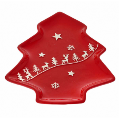 ΚΟΚΚΙΝΗ ΚΕΡΑΜΙΚΗ ΠΙΑΤΕΛΑ ΜΕ ΧΡΙΣΤΟΥΓΕΝΝΙΑΤΙΚΟ ΣΚΗΝΙΚΟ ΣΕ ΛΕΥΚΑ ΧΡΩΜΑΤΑ 24X20X2EK ΚΟΚΚΙΝΗ ΚΕΡΑΜΙΚΗ ΠΙΑΤΕΛΑ ΜΕ ΧΡΙΣΤΟΥΓΕΝΝΙΑΤΙΚΟ ΣΚΗΝΙΚΟ ΣΕ ΛΕΥΚΑ ΧΡΩΜΑΤΑ 24X20X2EK