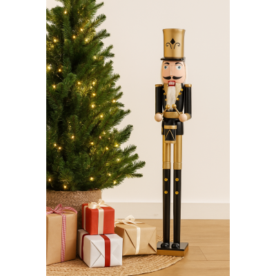 ΧΡΥΣΟ ΜΑΥΡΟ ΞΥΛΙΝΟΣ ΚΑΡΥΟΘΡΑΥΣΤΗΣ 11Χ10Χ55ΕΚ ΧΡΥΣΟ ΜΑΥΡΟ ΞΥΛΙΝΟΣ ΚΑΡΥΟΘΡΑΥΣΤΗΣ 11Χ10Χ55ΕΚ