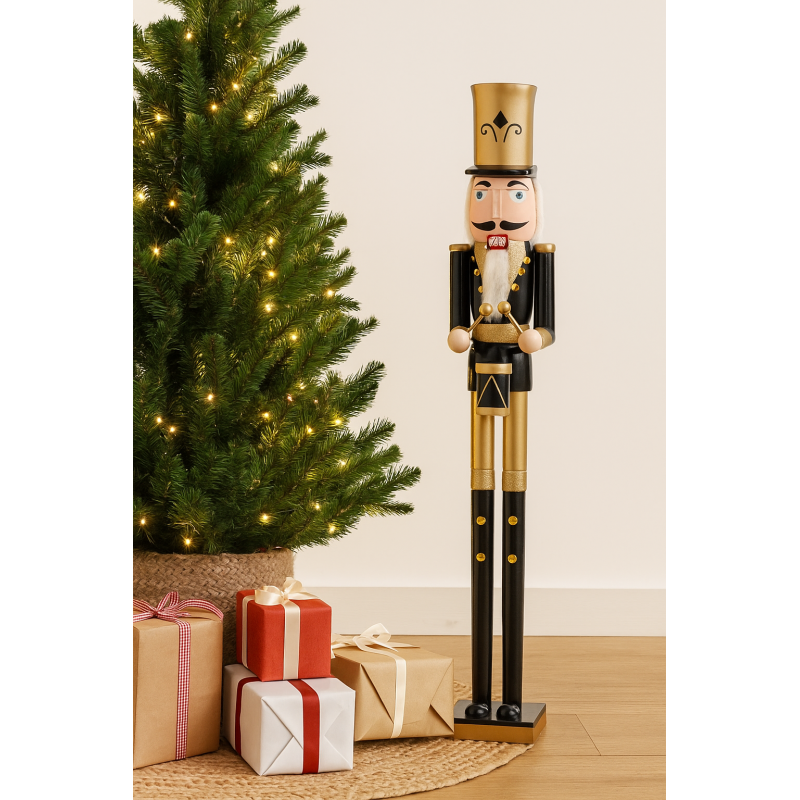 ΧΡΥΣΟ ΜΑΥΡΟ ΞΥΛΙΝΟΣ ΚΑΡΥΟΘΡΑΥΣΤΗΣ 11Χ10Χ55ΕΚ ΧΡΥΣΟ ΜΑΥΡΟ ΞΥΛΙΝΟΣ ΚΑΡΥΟΘΡΑΥΣΤΗΣ 11Χ10Χ55ΕΚ