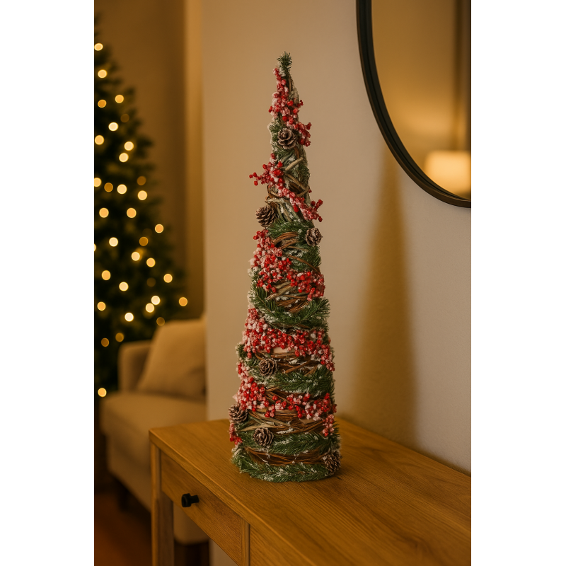 ΚΩΝΟΣ ME KOKKINA BERRIES 16x60EK ΚΩΝΟΣ ME KOKKINA BERRIES 16x60EK