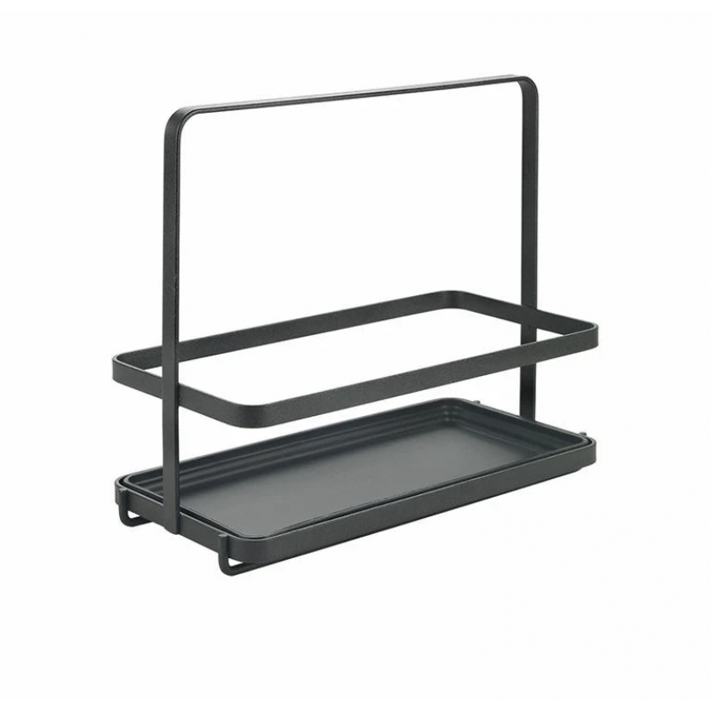 Metaltex Βάση Στήριξης Για Λάδι - Ξύδι Μαύρο 23x11x18cm 352912