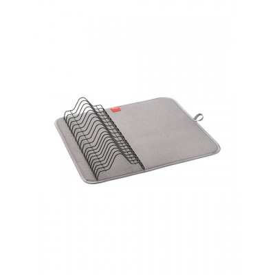 Metaltex Επιφάνεια Στεγνώματος Πλαστική σε Μαύρο Χρώμα 45 x 40 x 7 cm 321680