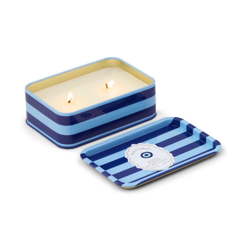 A dopo Κερί Σόγιας Μεταλλικό Δοχείο, Incense & Smoke 184gr Eye