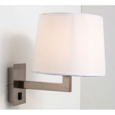 ARB-2267/001 DONA WALL LAMP SATIN NICKEL 1Z5 ARB-2267/001 DONA WALL LAMP SATIN NICKEL 1Z5