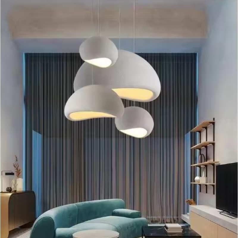 SE21-400-WH PAC PENDANT WHITE FOAM E27  D40cm  2 YEARS WARRANTY