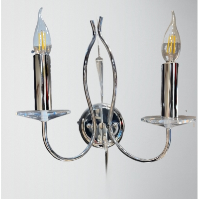 I0813/2W WALL LAMP CANDLE MOSTRA A4