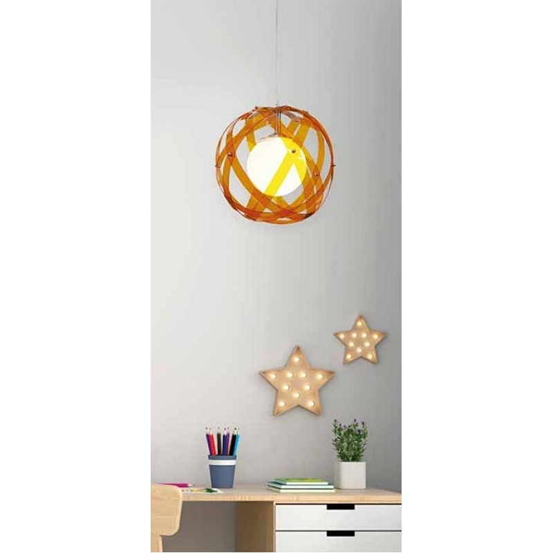 MD088/3202A"NEFELI" ORANGE PENDANT Ε1