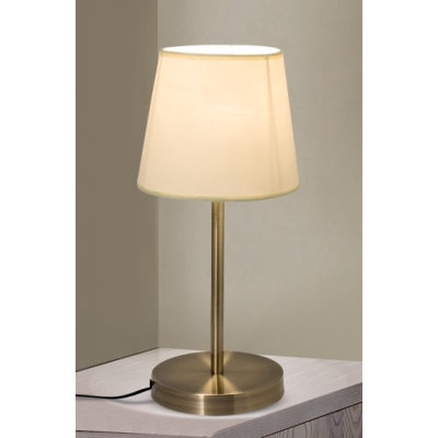 LMP-411/001 DORA TABLE LAMP SATIN NICKEL 1A2