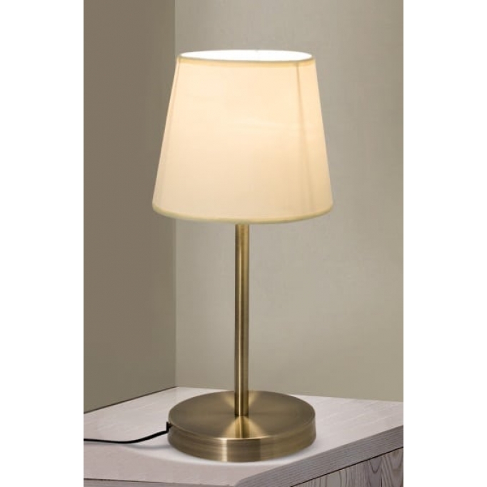 LMP-411/001 DORA TABLE LAMP SATIN NICKEL 1A2