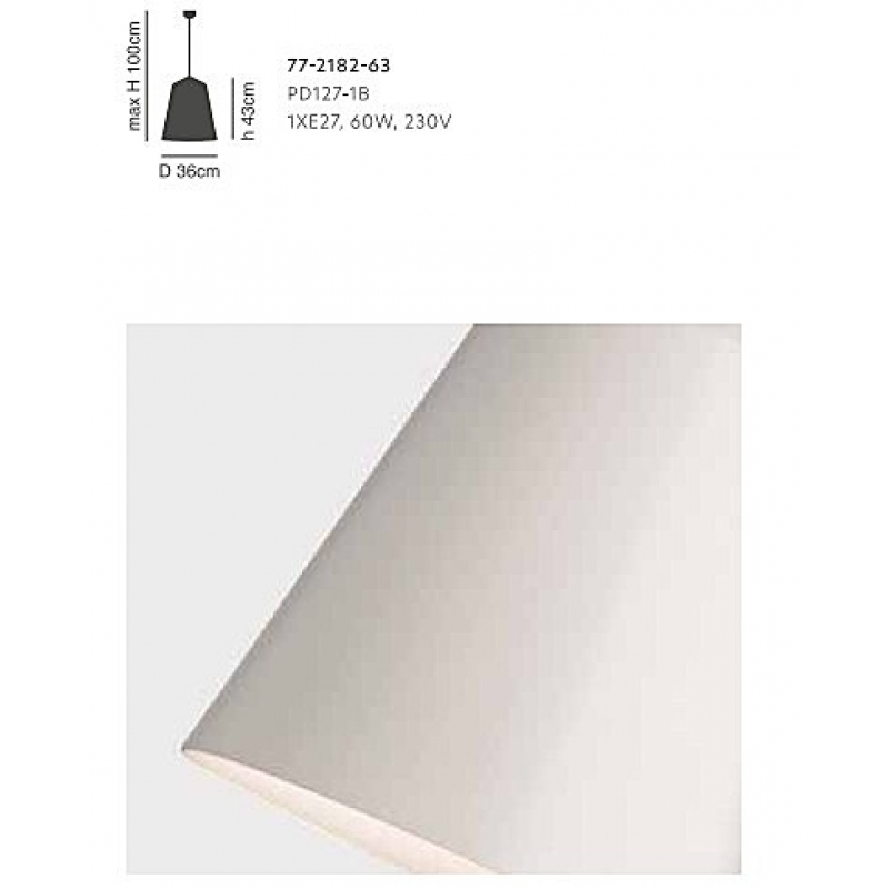 PD127-1B WHITE BLOUM E3