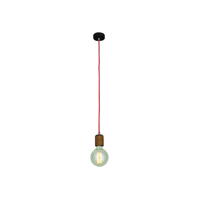 HL-024R-1 MELODY AGED WOOD PENDANT