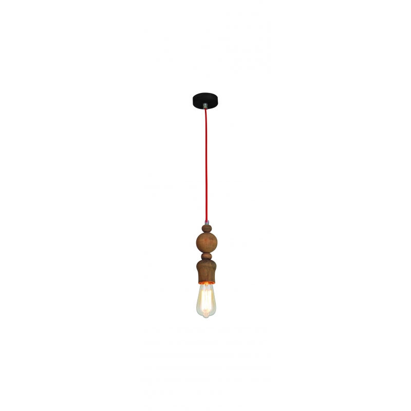 HL-026R-1 MELODY AGED WOOD PENDANT