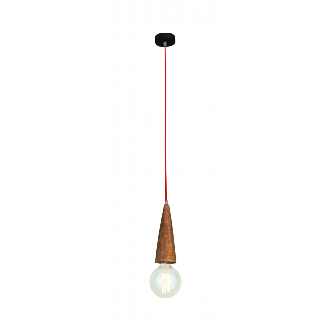 HL-029R-1 MELODY AGED WOOD PENDANT