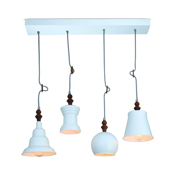 HL-048RS-4P TRIXY WHITE PENDANT