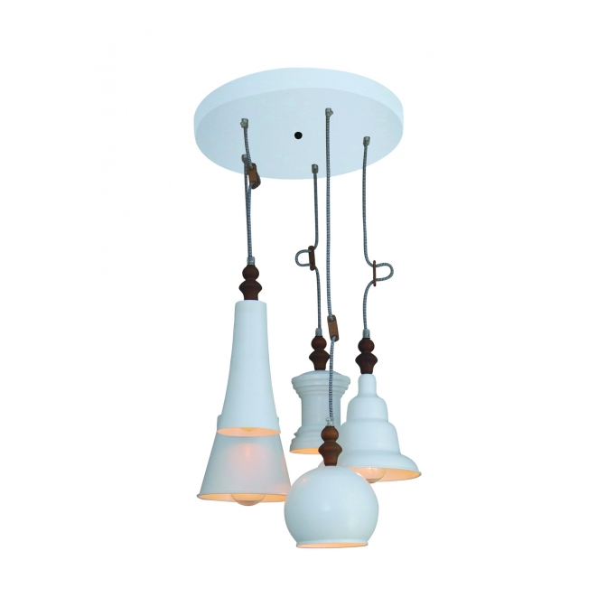 HL-052S-5P TRIXY WHITE PENDANT