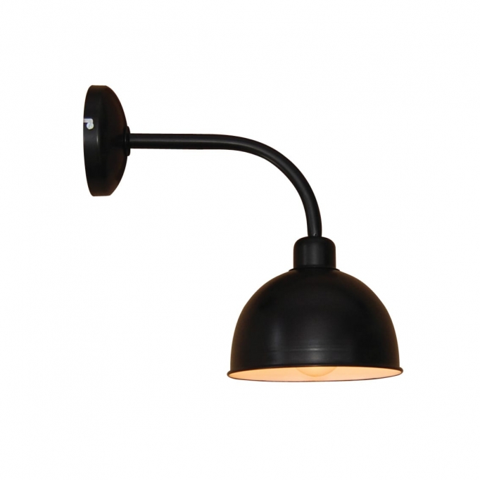 HL-118S-1W ENZO BLACK WALL LAMP