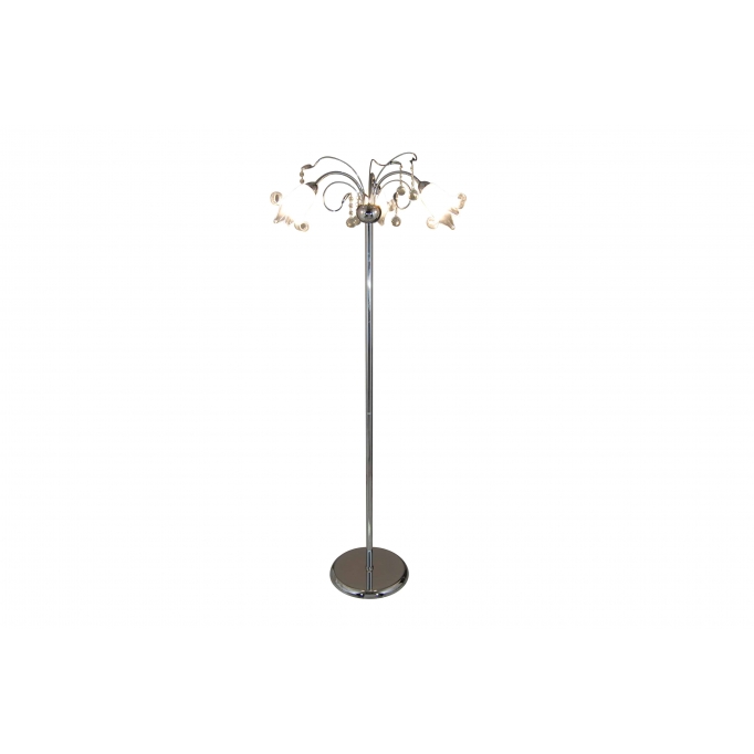 1017-3F MEMO CHROME FLOOR LAMP Δ1