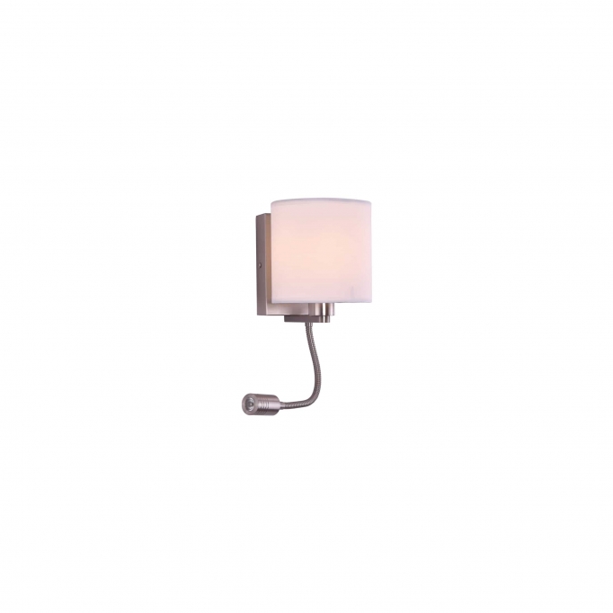 SE 120-2A DEA WALL LAMP NICKEL MAT 1Z5