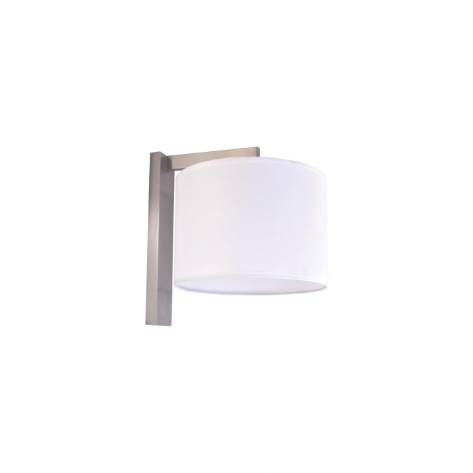 SE 122-1A LUCAS WALL LAMP NICKEL MAT 1Z5