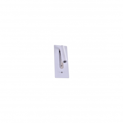 SE 129-1AW CRUZ WALL LAMP WHITE MAT 1B1 SE 129-1AW CRUZ WALL LAMP WHITE MAT 1B1