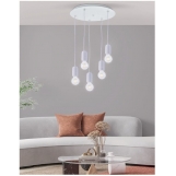 SE 149-WH IRIS PENDANT LAMP WHITE 1E2