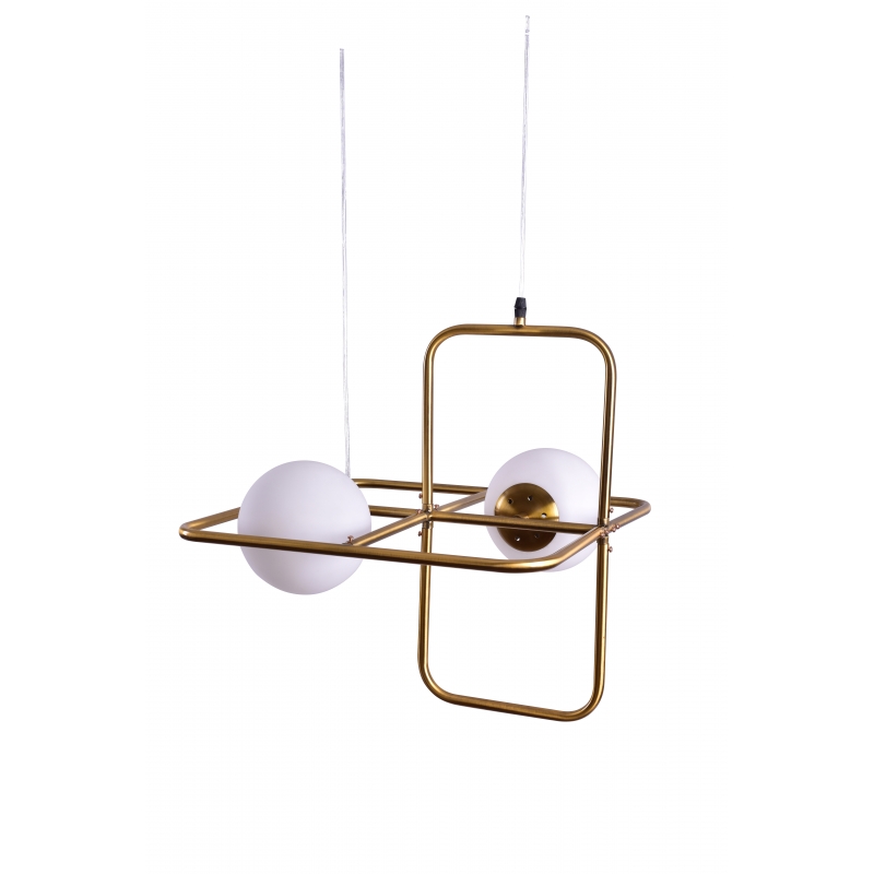 SE 133-2PS ATHEN PENDANT LAMP BRUSHED BRASS 1A4 SE 133-2PS ATHEN PENDANT LAMP BRUSHED BRASS 1A4