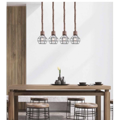 GRENADE-4 ROPE & BLACK PENDANT+ GRENADE-4 ROPE & BLACK PENDANT+