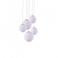 SE1520-5 ALESSIA OPAL GLASS 3 Φ15 & 2 Φ20+