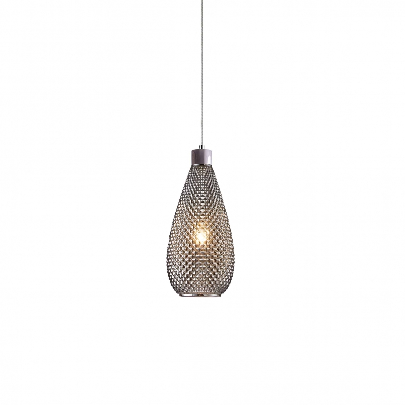 SE4285-01 SM DARIO PENDANT SMOKE GLASS Γ3