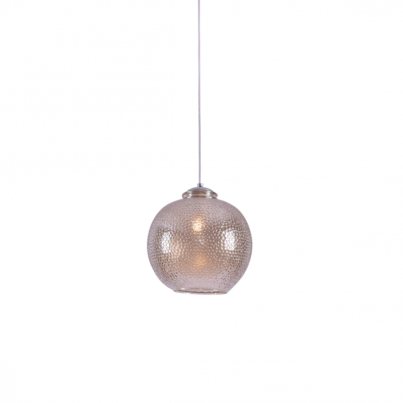 SE331520-01 MARZIA PENDANT SMOKE GLASS E4