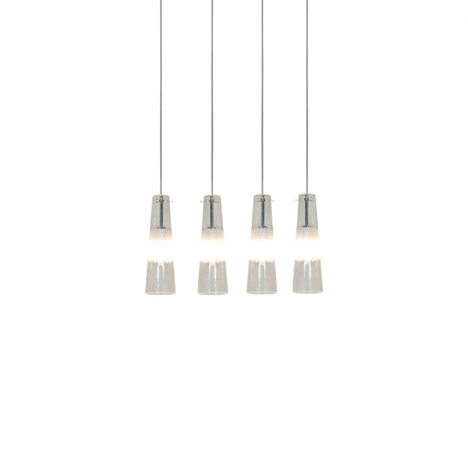 WS3397-4 COMO PENDANT LAMP GLASS+