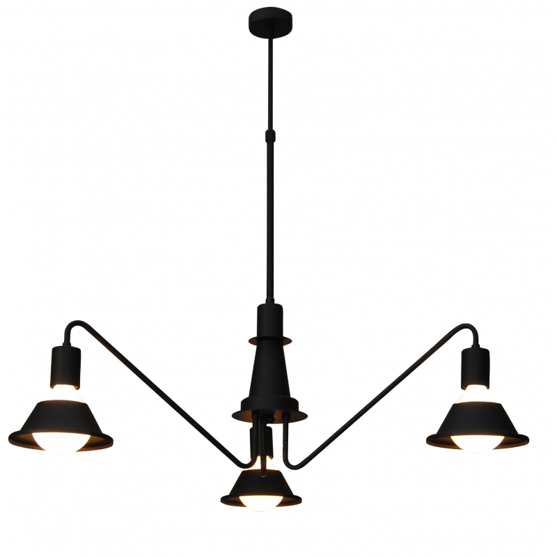 HL-3521-3 EMILY BLACK PENDANT HL-3521-3 EMILY BLACK PENDANT