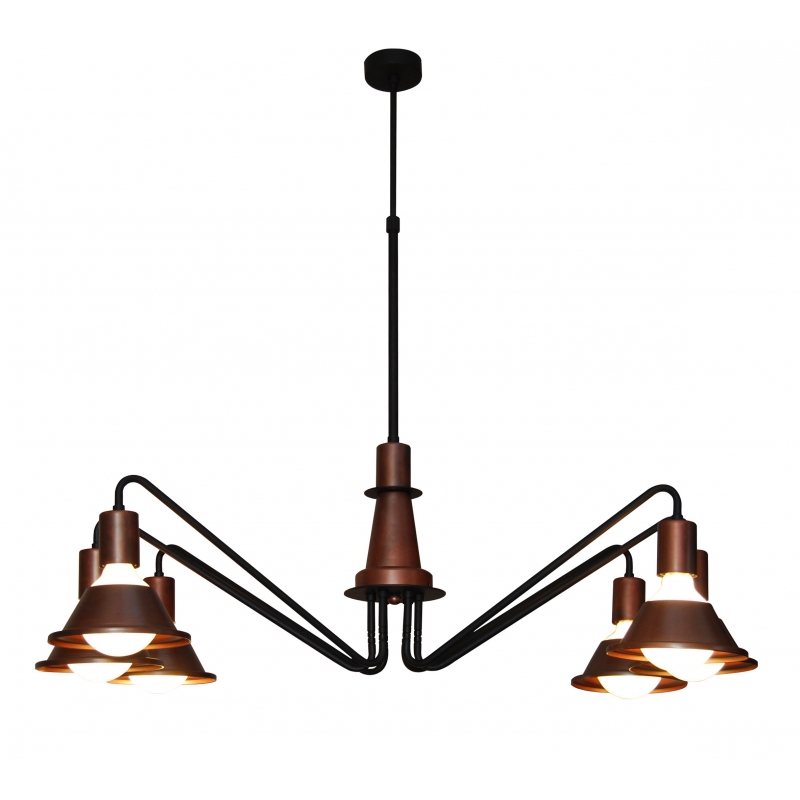 HL-3521-6 EMILY OLD COPPER & BLACK PENDANT HL-3521-6 EMILY OLD COPPER & BLACK PENDANT