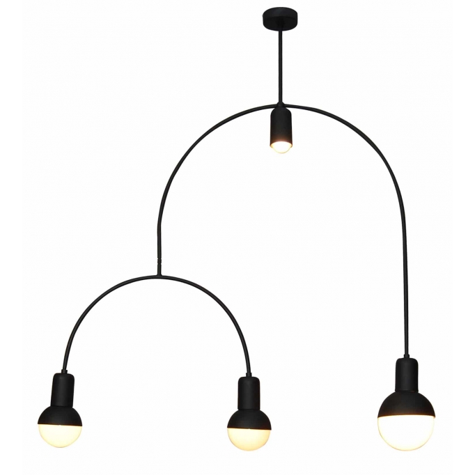 HL-3523-4 CHRISTOPHER BLACK PENDANT