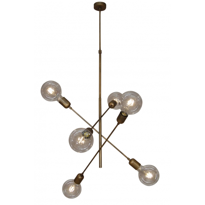 HL-3524-6 ERIC OLD COPPER & BLACK PENDANT