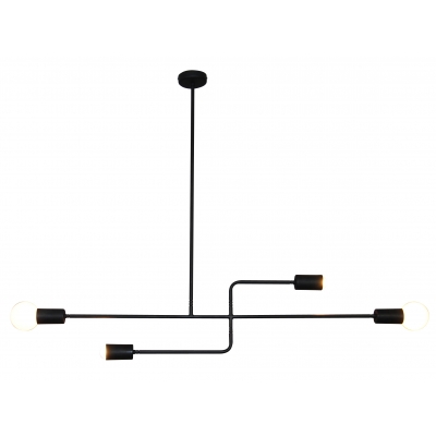 HL-3525-4 RODNEY BLACK PENDANT