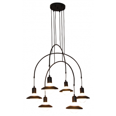 HL-3528-6 EVERDINA BLACK PENDANT HL-3528-6 EVERDINA BLACK PENDANT