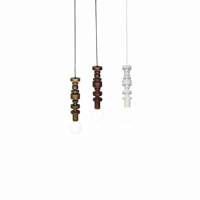 HL-3546-1 GABRIEL OLD COPPER PENDANT