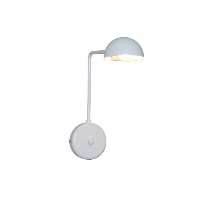 HL-3531-1 AM ALISON WHITE WALL LAMP