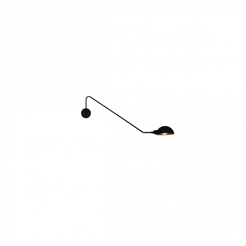 HL-3547-1 L MASON BLACK WALL LAMP HL-3547-1 L MASON BLACK WALL LAMP