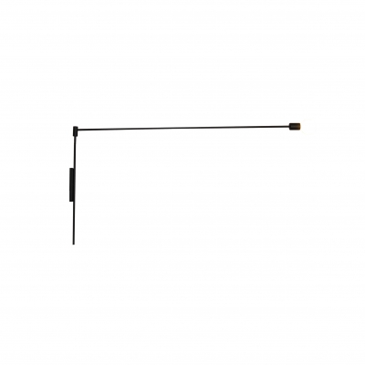HL-3565-1 TANNER BLACK WALL LAMP