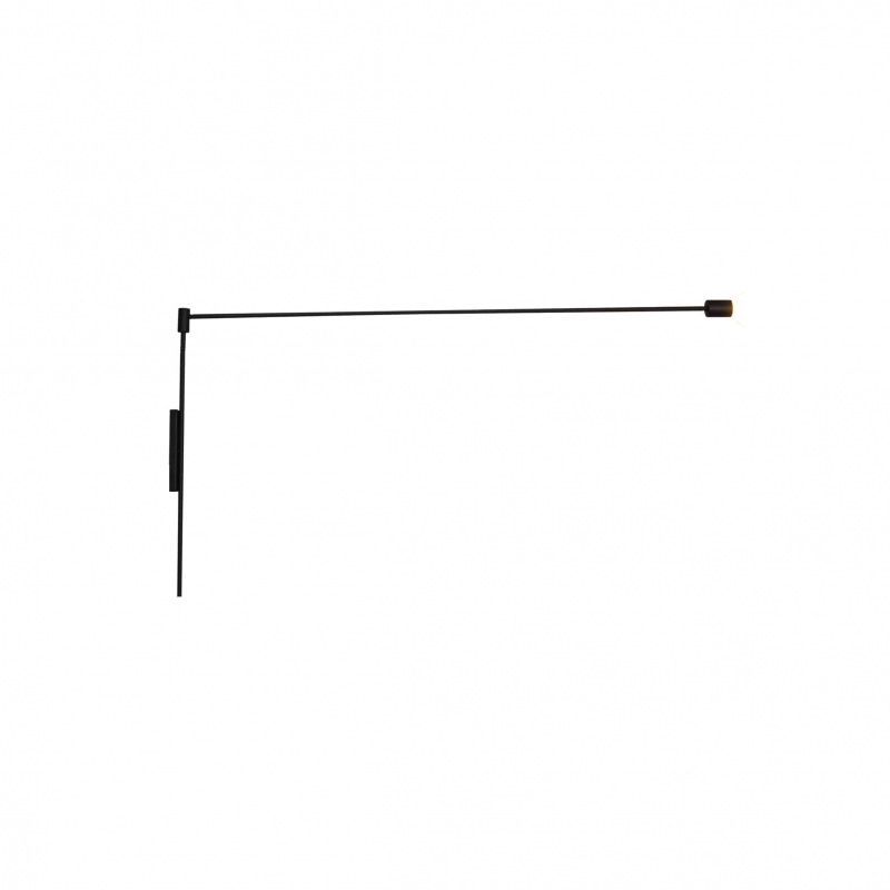 HL-3565-1 TANNER BLACK WALL LAMP