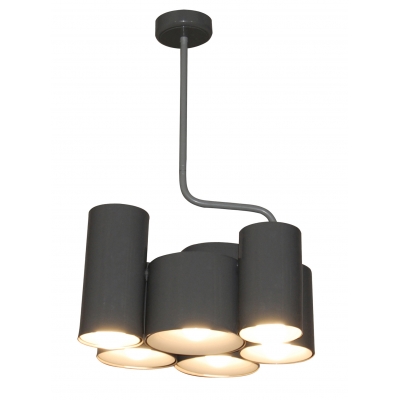 HL-3566-6P BRODY DARK GREY METALLIC PENDANT HL-3566-6P BRODY DARK GREY METALLIC PENDANT