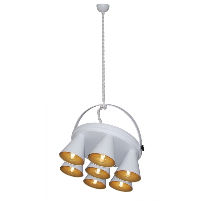 HL-3578-1A BRANDON WHITE & MAT GOLD PENDANT HL-3578-1A BRANDON WHITE & MAT GOLD PENDANT