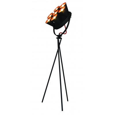 HL-3578-7F BRANDON BLACK & MAT COPPER FLOOR LAMP HL-3578-7F BRANDON BLACK & MAT COPPER FLOOR LAMP