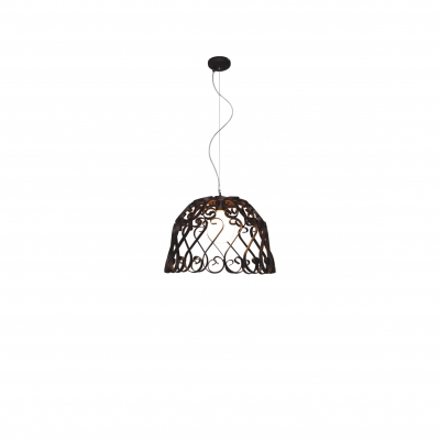 HL-3586-1APXL LEWIS WORN ANTIQUE WHITE PENDANT