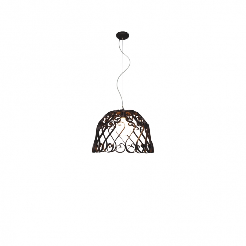 HL-3586-1APXL LEWIS RUSTY BROWN PENDANT HL-3586-1APXL LEWIS RUSTY BROWN PENDANT