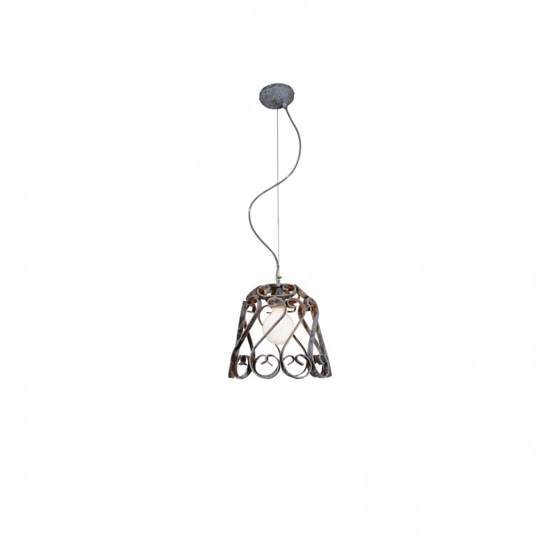 HL-3586-1PS LEWIS RUSTY BROWN PENDANT